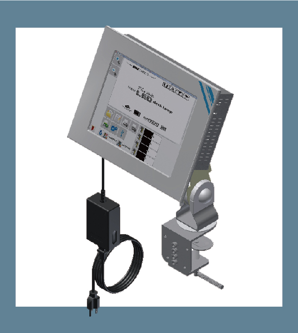 Controller on Conveyor Mounting Bracket