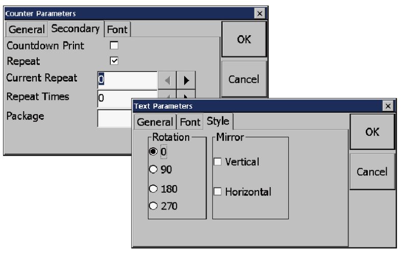 Various orientation