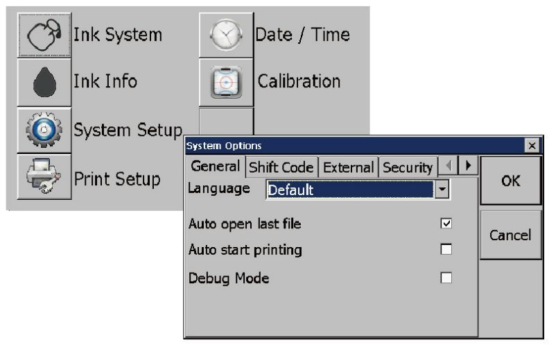 Flexibly system set up