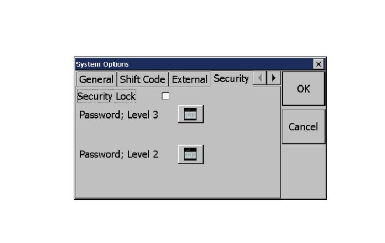 2 levels password protection